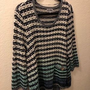 Summer tunic sweater
